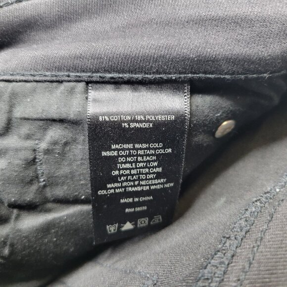 Kut From The Kloth Women's Size 8 Jeans Diana Skinny Black - Picture 7 of 7
